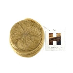 Hotheads Hairwear X4 Volumize Her Color 24 Blonde Human Hair Topper New No Box